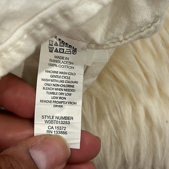 Long-Sleeve Button-Down Shirts in Yellow/Green & White Size 4T - Picture 5 of 10